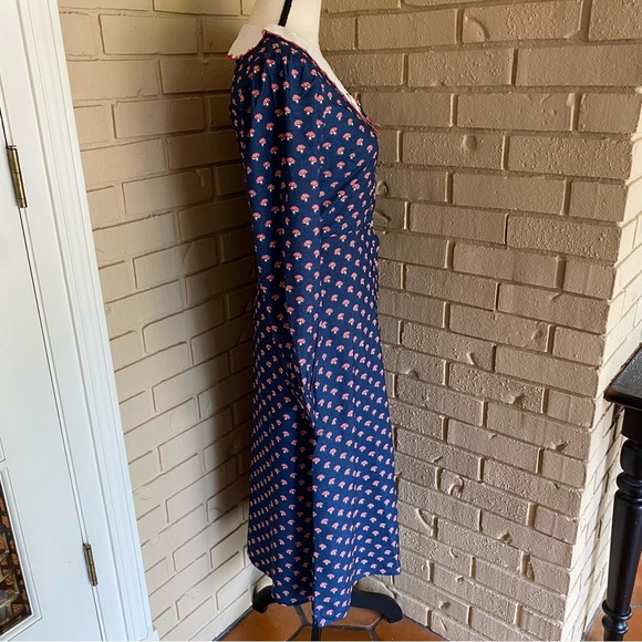 Timeless London Retro Mushroom Shirtwaist Tradcore Rockabilly Dress Embroidery 4 - Picture 4 of 11